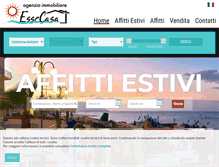 Tablet Screenshot of essecasaimmobiliare.com